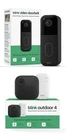 New Video Doorbell+blink Outdoor 4 Security Camera Bundle W/sync Module Hd. Price: $75.99.