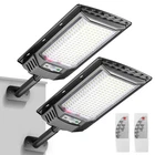 Solar Street Light, 2 Pack Wide-angle Led Flood With Motion Senso... New. Price: $57.81.