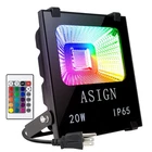Asign 20W Rgb Led Flood Lights, Indoor Outdoor Decoration Waterproof Co... New. Price: $36.49.