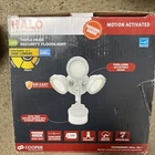 Halo Tgs 27-WATT, White, Motion Activated, Outdoor Integrated Led Flood Light Open. Price: $45.99.