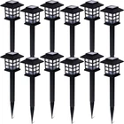 Zonetech Outdoor Solar Powered Light Led Twelve Pack 12 Pieces, Black New. Price: $48.99.