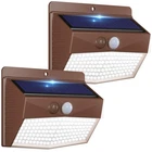 Peasur 2 Packs Solar Outdoor Lights Motion Sensor Pack, Brown New. Price: $29.72.