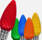(X608) Christmas Bulbs, Multicolor C9 Led, Wintergreen Lighting Opticore New. Price: $960.00.