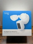 Ring Floodlight Wired Plus 1080P Hd Outdoor Security Camera White - Sealed New. Price: $82.99.
