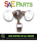 Halo All-pro MS185D Led, Bronze, Motion Activated, 180 Outdoor Security Light New. Price: $29.95.