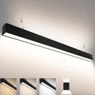 Dakason 4FT Linkable Led Linear Light, 35W Down 15W Up Pack, Black New. Price: $91.99.