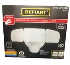 Defiant Maxdetect 240 White Motion Outdoor Led Flood Light 3000 Lumens Open. Price: $44.99.
