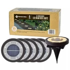 6-PIECE Oil-rubbed Bronze Led Solar Garden/pathway Disc Lights -buy More & Save! New. Price: $29.76.