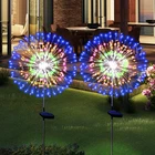Solar Garden Firework Lights Outdoor Waterproof 2 Pack Powered Art Stak... New. Price: $28.17.