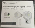 Wasserstein 3-IN-1 Floodlight Charger Mount For Wyze Cam Outdoor Security System New. Price: $37.99.