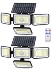 Mokot Solar Lights Outdoor, 288 Led 2800LM Motion Sensor W/ Remote Open. Price: $27.00.