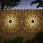 Gardencave 4-PACK Solar Fence Lights Outdoor Wall Deck Step Metal Mandala Patter New. Price: $70.28.