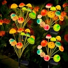 Solar Garden Lights Pack Mushroom 48LED Waterproof Outdoor Kohlrabi Upgraded New. Price: $74.99.