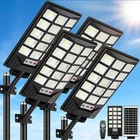 Solar Street Lights Outdoor Waterproof, 30000LM 6500K Led Motion Sensor New. Price: $171.45.