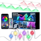 Rgb Permanent Outdoor Lights, 300FT Smart Led Eaves With App & Remote Con New. Price: $90.92.