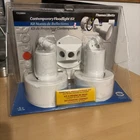 Thomas Betts CS228WH Red Dot Contemporary Floodlight Kit White-new. Price: $49.99.