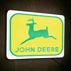 John Deere Tractor Illuminated Led Light Box Wall Garage Sign Agricultural XR8 New. Price: $138.50.