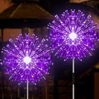 Jjgoo Solar Firework Lights, 2 Pack 180 Leds Lighting Modes Outdo New. Price: $24.01.