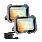 Leddictive Flood Lights Outdoor, 50W, 3CCT-2PACK New. Price: $35.99.
