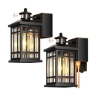Motion Sensor Outdoor Lights Wall Mount With Gfci Outlet, Dusk To Dawn Exteri... New. Price: $136.92.