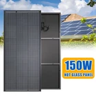 150W Solar Panel Monocrystalline 12V Battery Charging For Home Rv Boat Not Glass New. Price: $109.99.