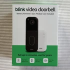 Blink Video Doorbell With Sync Module Core Battery Head-to-toe Hd View Black Nib New. Price: $34.99.