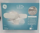 Outdoor Flood 250W White Ge Led+ Linkable Motion Lighting New. Price: $32.99.