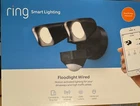 New! Ring 5W21S8-BEN0 Outdoor Motion-sensor Security Smart Floodlight, Wired. Price: $49.00.
