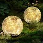 Coroor Garden Solar Ball Lights Outdoor Waterproof, 50 4.7 Inch, Warm White New. Price: $47.15.