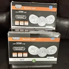 Naturalled Security Light 20W Warm White 1400 Lumens Outdoor Adjustable New. Price: $29.96.