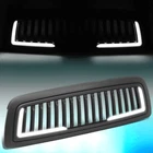 For 2009-2012 Ram 1500 Led Bar Front Bumper Hood Grille Vertical Slat Mesh Matte New. Price: $129.99.