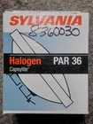 Sylvania Y91344, 36PAR36/CAP/WFL-12V New. Price: $18.00.