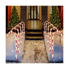 Joiedomi 17" Candy Cane Pathway Markers Lights, Set Of 12 Christmas... New. Price: $66.05.