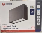 Lithonia Lighting Led Wall Pack WPX2 New. Price: $100.00.