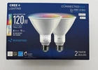Cree Lighting Connected Max 120W Dimmable Smart Led Bulb (2-PACK) New. Price: $34.99.