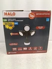 Halo TGS3S403MRRB Outdoor Integrated Led Flood Light W/round Triple Head, Bronze New. Price: $20.00.