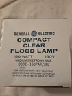 Ge 150PAR/3FL Compact Clear Flood Lamp Watt, Medium Side-prong Base, 19503 New. Price: $24.99.