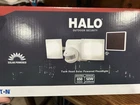 Copper Halo Outdoor Security Twin Head Solar Powered Floodlight MSLED600 White New. Price: $28.00.