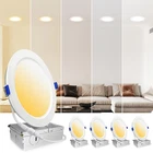 4 Pack Led Recessed Lighting Inch, 16W MAX.2000LM EQV.200W, 2700K/3000K/350... New. Price: $102.49.