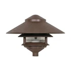 Used Nuvo Lighting SF76/635 One Outdoor 2 Louver Pagoda With Large. Price: $35.69.
