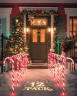 Coolwufan 12 Pack Christmas Candy Cane Pathway Markers, 17'' Outdoo... New. Price: $58.17.