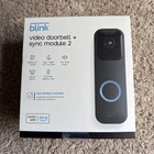 Blink Video Doorbell & Sync Module 2 Never Opened Original Box New. Price: $45.00.