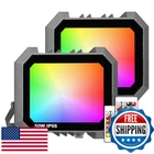 Leddictive 2 Pack Rgb Flood Light 50W 5000 Lm Waterproof Outdoor Landscape New. Price: $88.49.