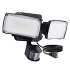 Luz Con Sensor De Movimiento Para Exterior 21W Ajustable Dos Cabezales New. Price: $66.33.