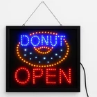 Ultra Bright Led Sign Super Donut Open Size 19"X19 With Animation Montion And... New. Price: $54.98.