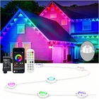 50/100/150FT Smart Permanent Outdoor Led Eaves Lights Ic+rgb App/remote Control New. Price: $36.99.
