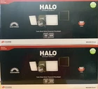 Lot Of 2 Halo Solar Powered Outdoor Security Twin Head Floodlights MSLED600 Nib New. Price: $69.65.