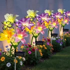 Ostritec Solar Garden Lights Outdoor, 4 Pack Flower For Outside, 16 So... New. Price: $63.79.