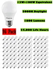 96 Pack Light Bulbs Maxlite 13W Led = Watt Replace A19 Day 5000K New. Price: $149.99.