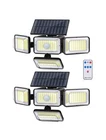 Mokot Solar Powered Waterproof Motion Sensor Lights 2800LM-2 Pcs-remote Control New. Price: $30.00.